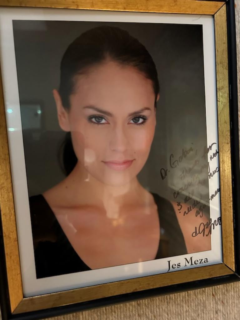 Signed photo — Jes Meza